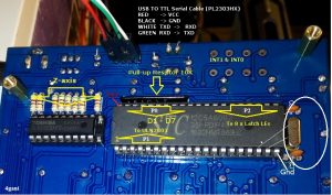 LED Cube board - STC12C5A60S2 and serial port